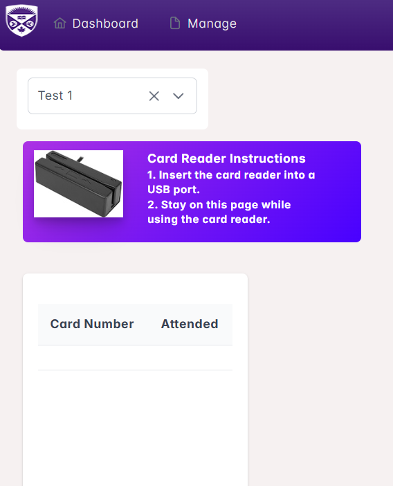 Card Reader Application
